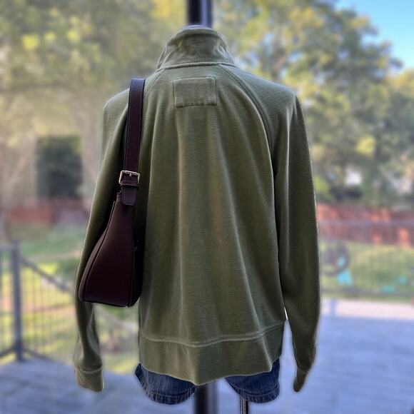 Fu da green velvet turtleneck jacket - Picture 2 of 4